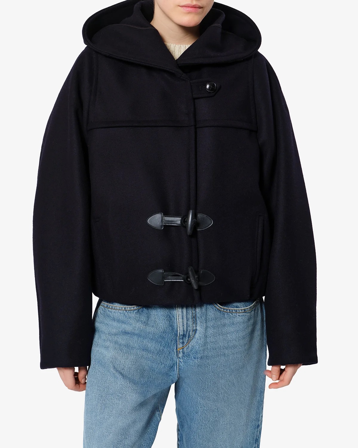 Jacke TRIXIE in dark navy ISABEL MARANT