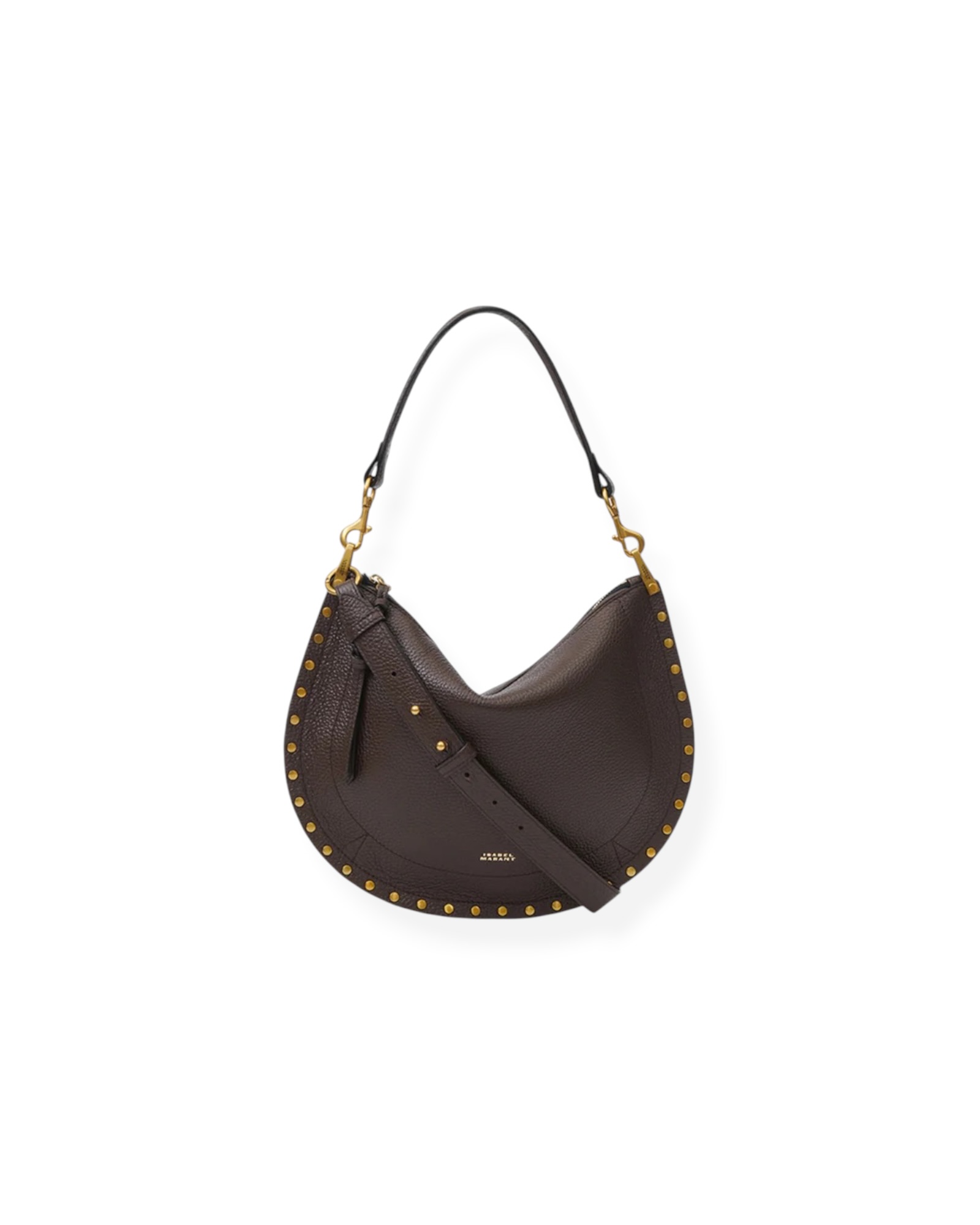 Tasche OSKAN SOFT ZIP in coffee ISABEL MARANT