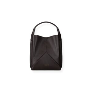 Victoria Bucket bag in coffee VICTORIA BECKHAM