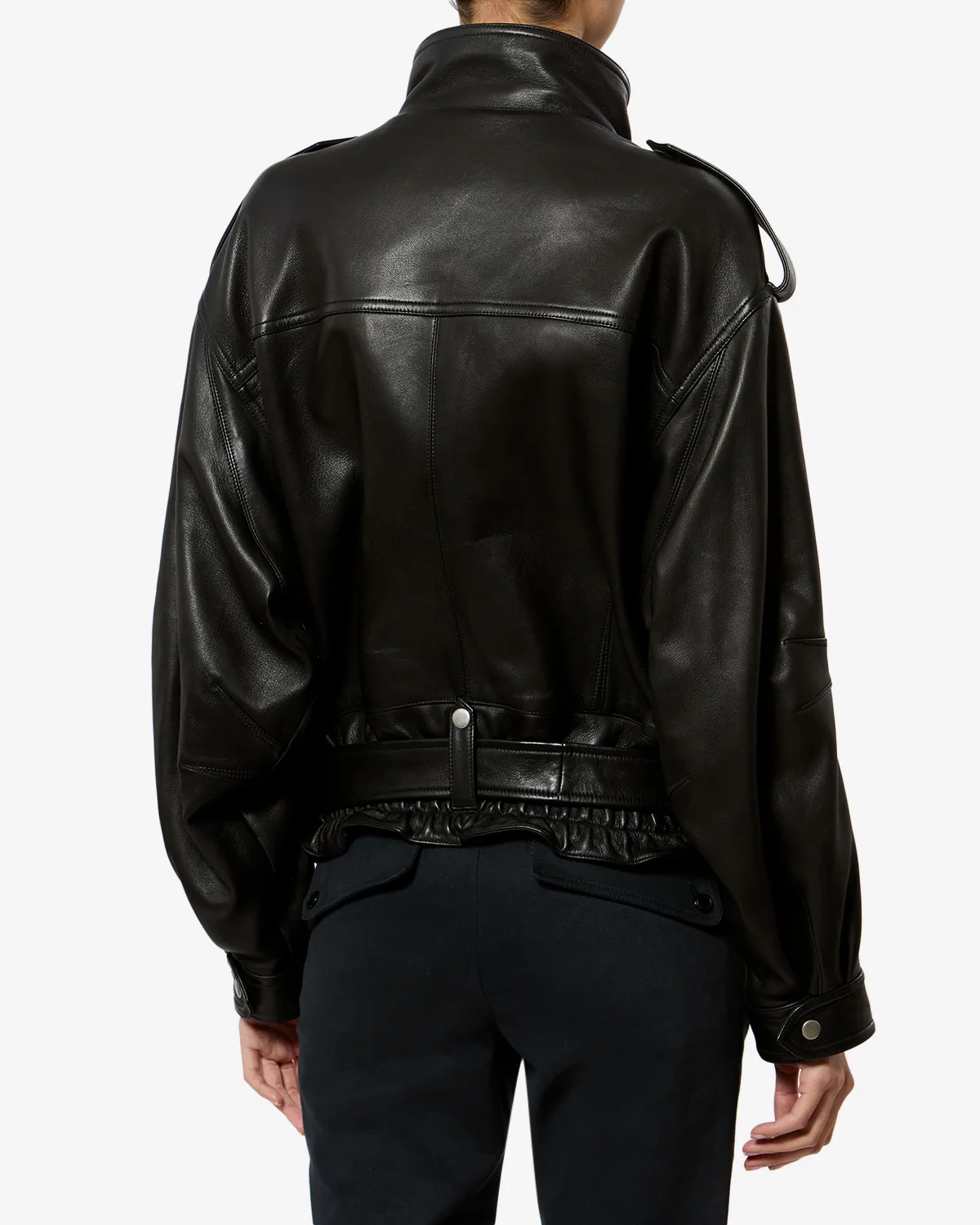 Lederjacke FARZA in black ISABEL MARANT