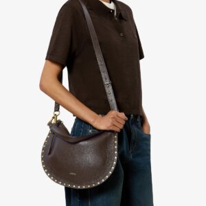 Tasche OSKAN SOFT ZIP in coffee ISABEL MARANT
