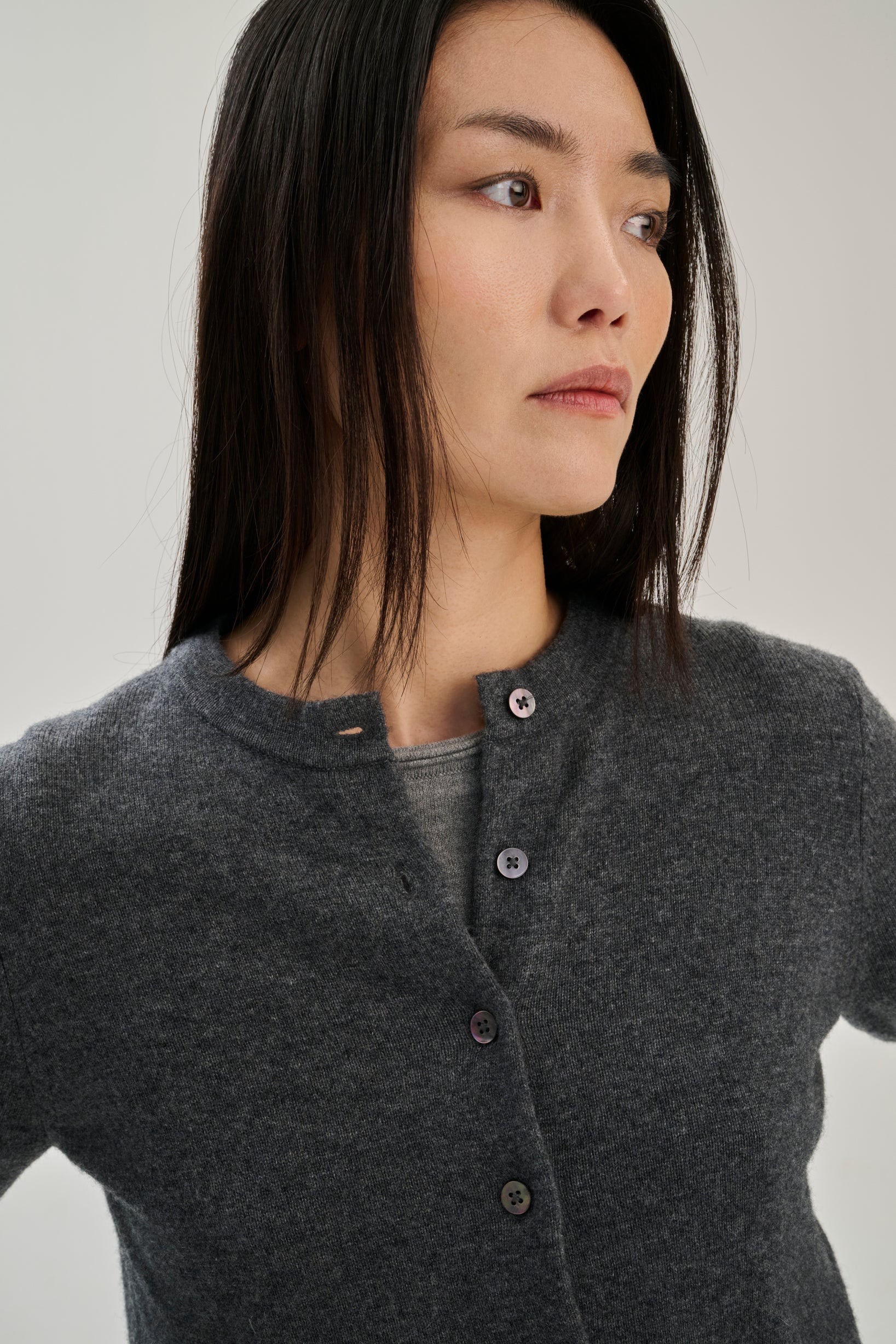 Cardigan CLASSIC in Grey