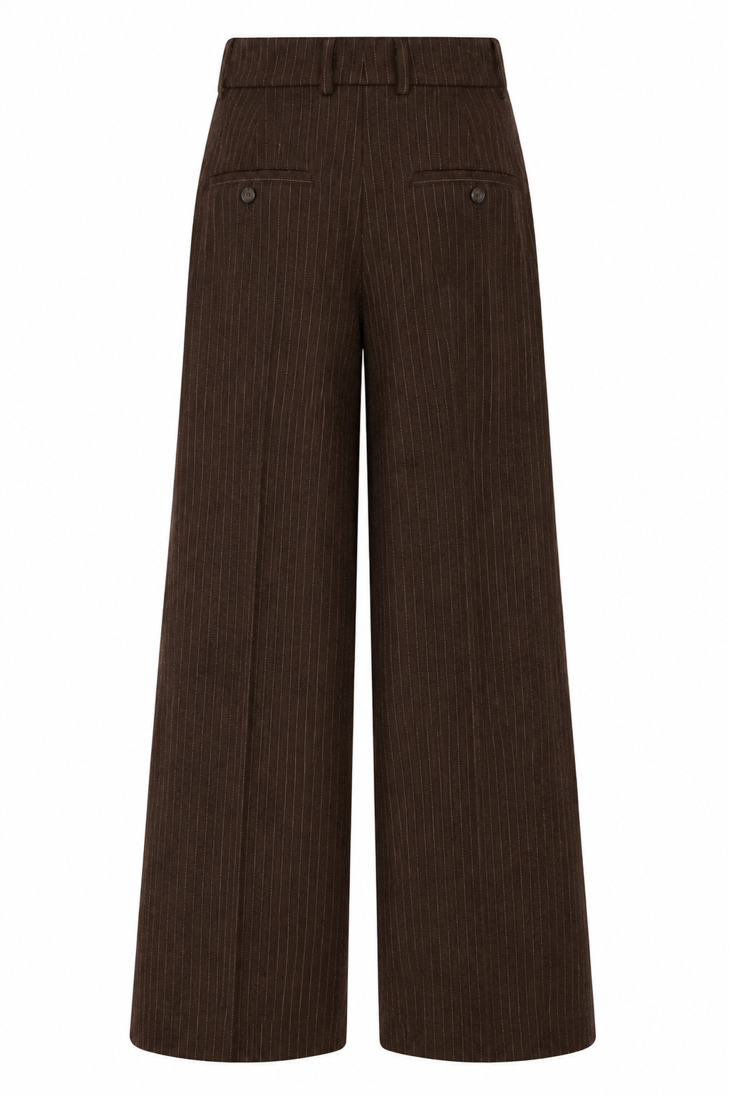 Hose IVON FLANNEL in dark brown, ROSSI