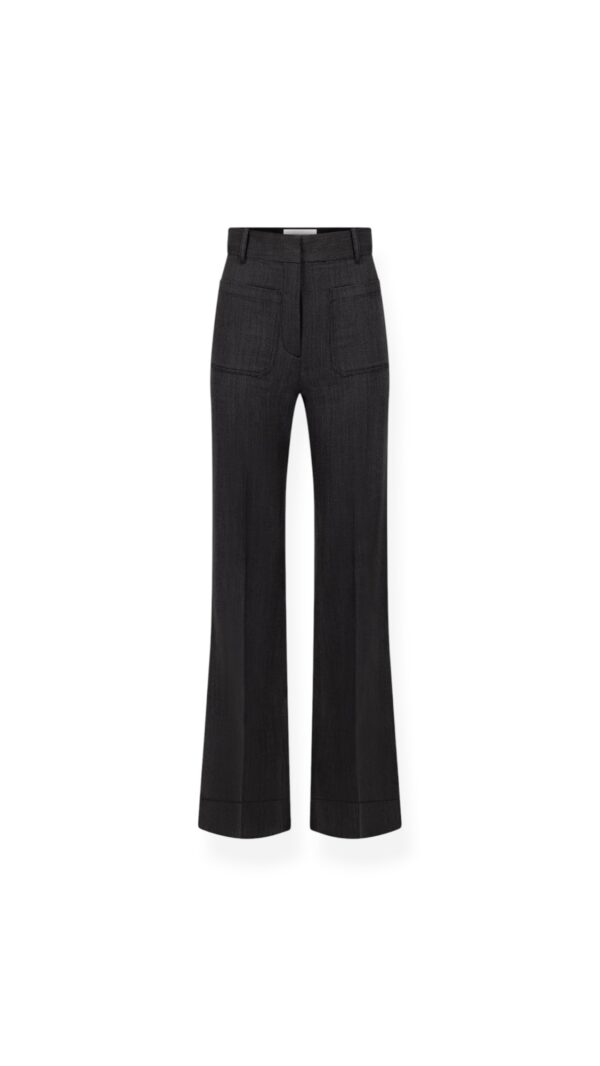 Hose ALINA in ash melange, VICTORIA BECKHAM