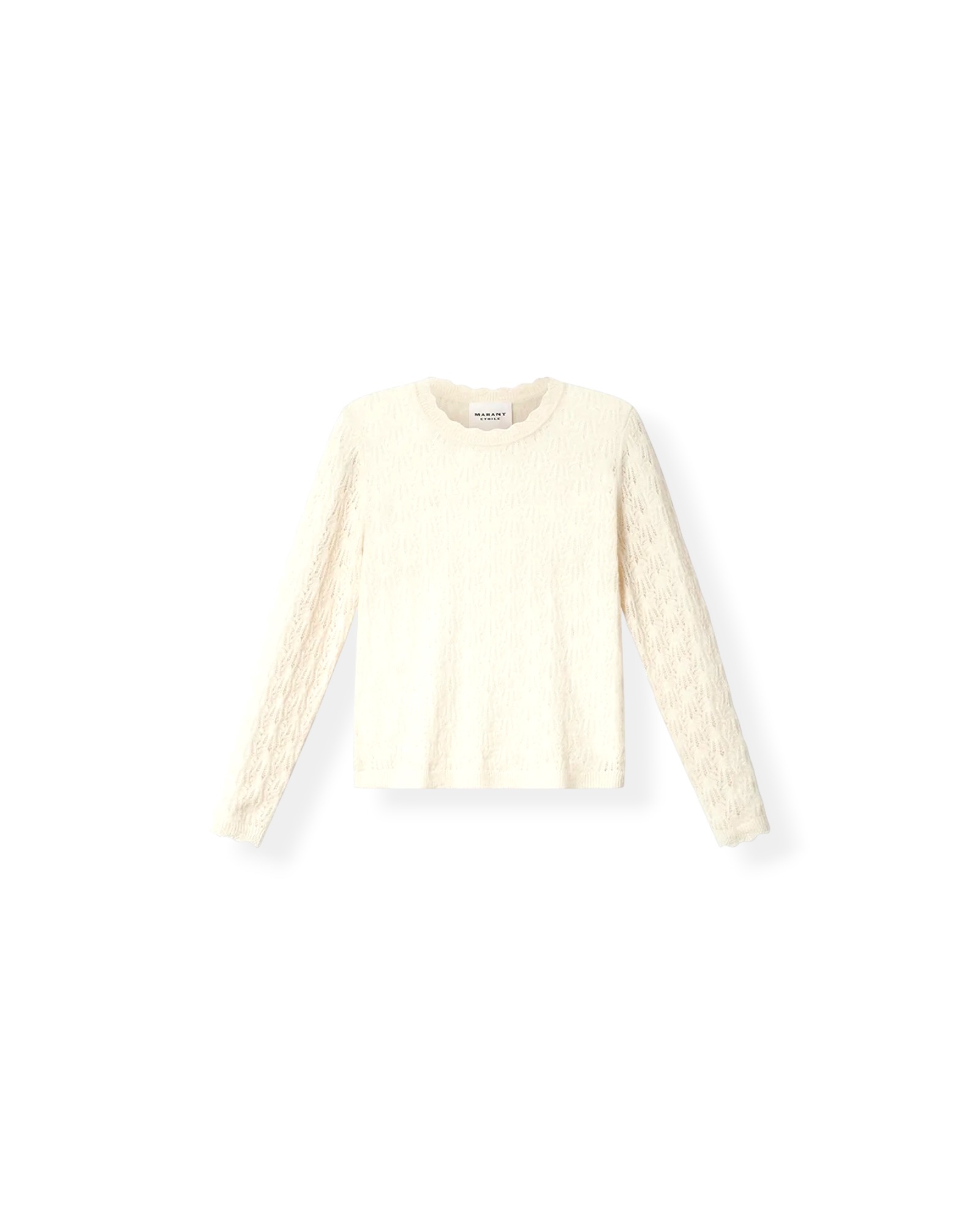 Pullover OBELINE in cream ISABEL MARANT