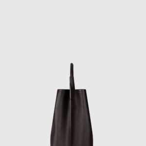 Victoria Bucket bag in coffee VICTORIA BECKHAM