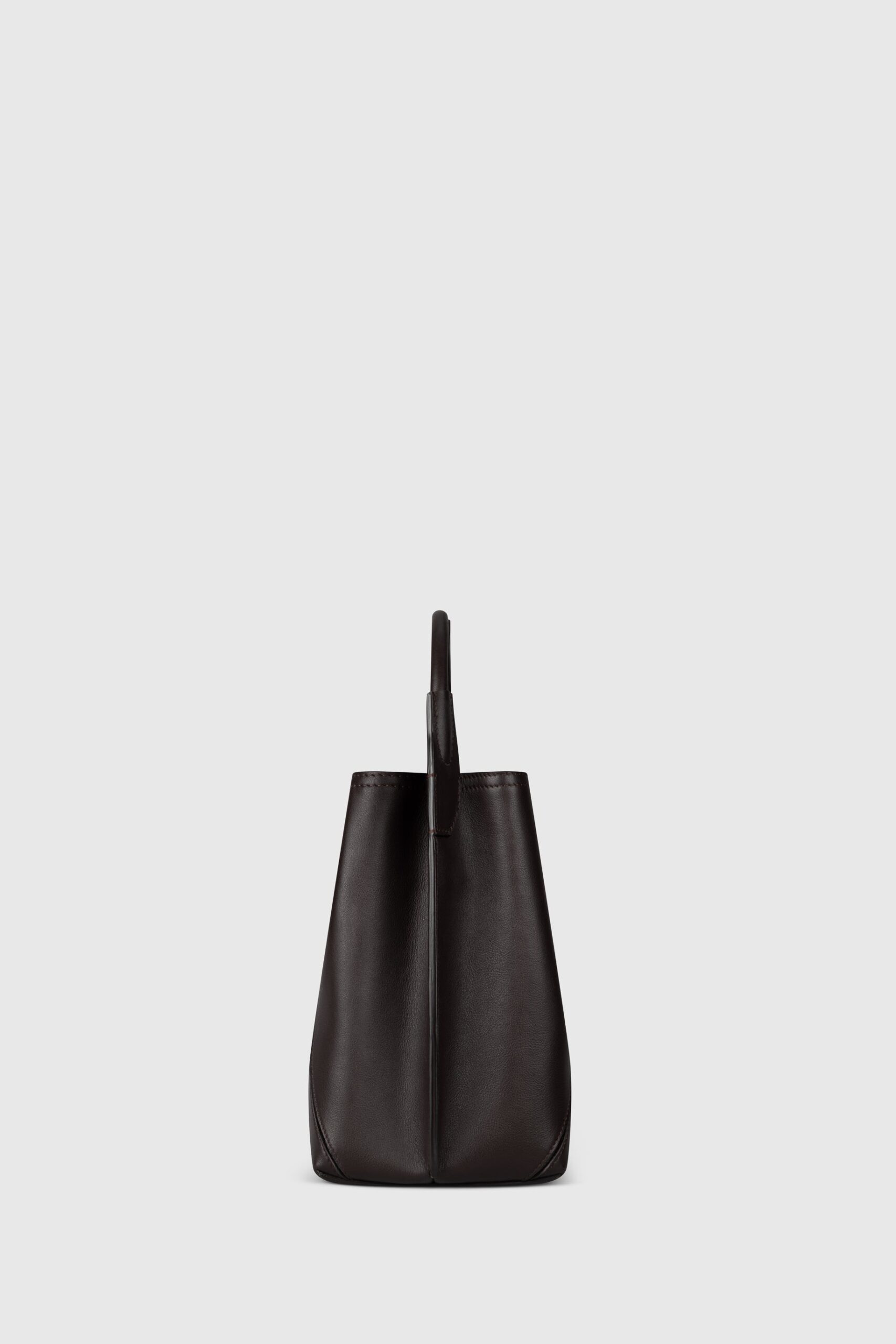 Victoria Bucket bag in coffee VICTORIA BECKHAM