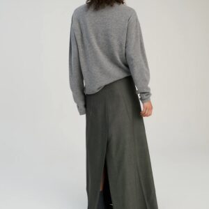 Pullover oversized in Mid Grey, RHEA