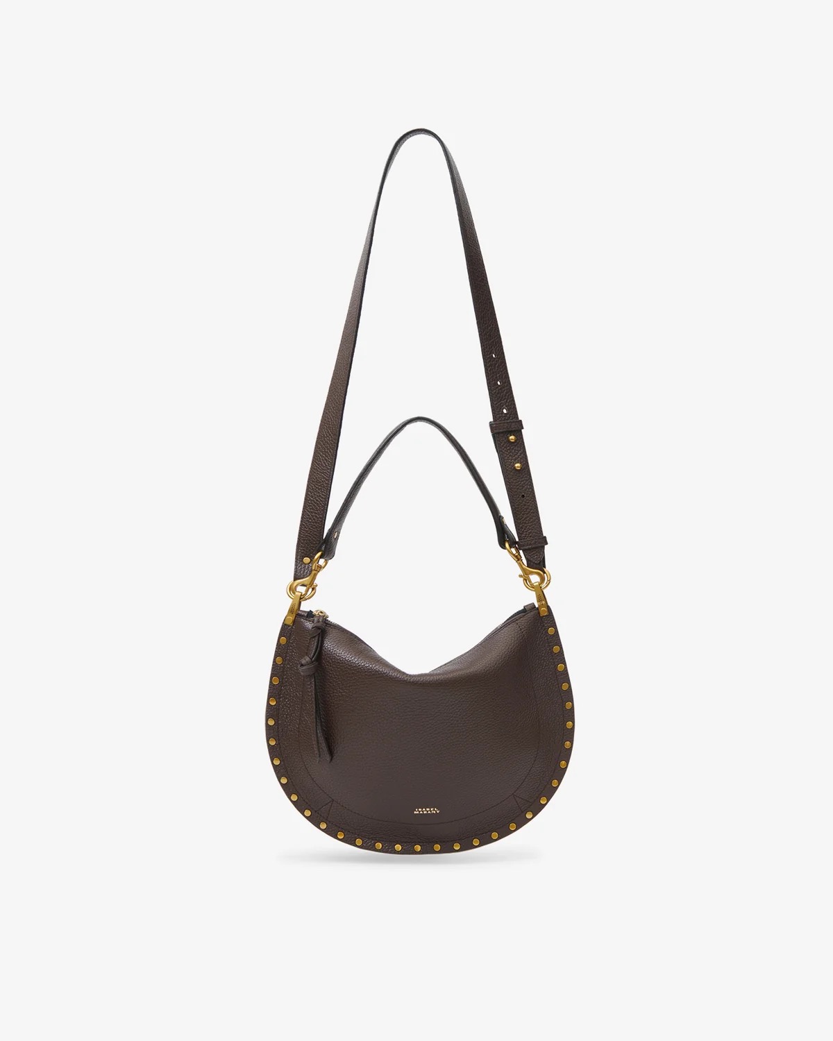 Tasche OSKAN SOFT ZIP in coffee ISABEL MARANT