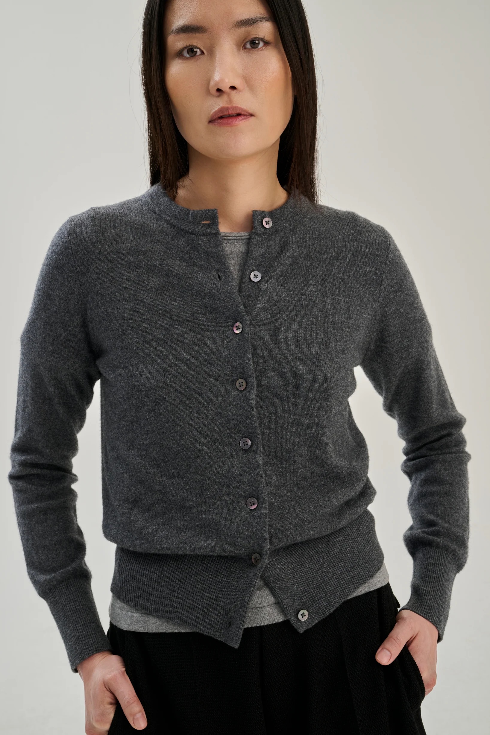 Cardigan CLASSIC in Grey