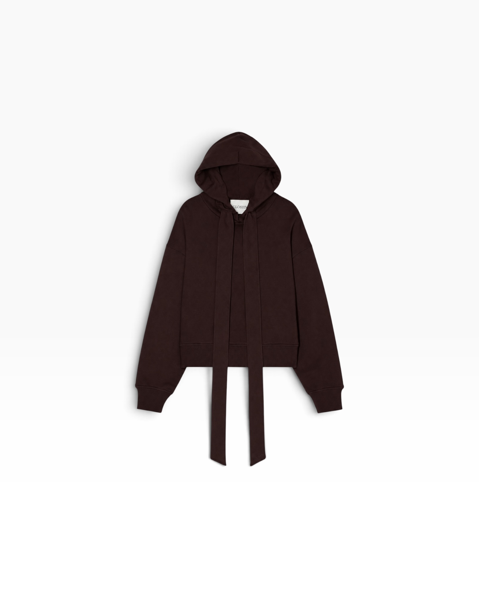 Hoodie in Chocolate brown