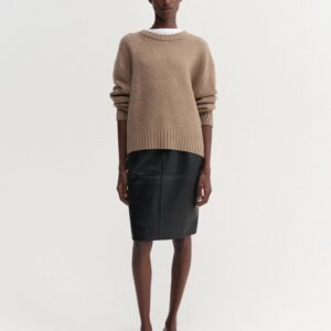 Pullover CRU in haselnussbraun ALMADA LABEL
