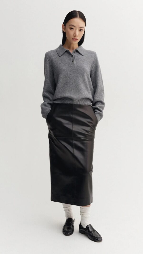 Pullover DANA in grey ALMADA LABEL