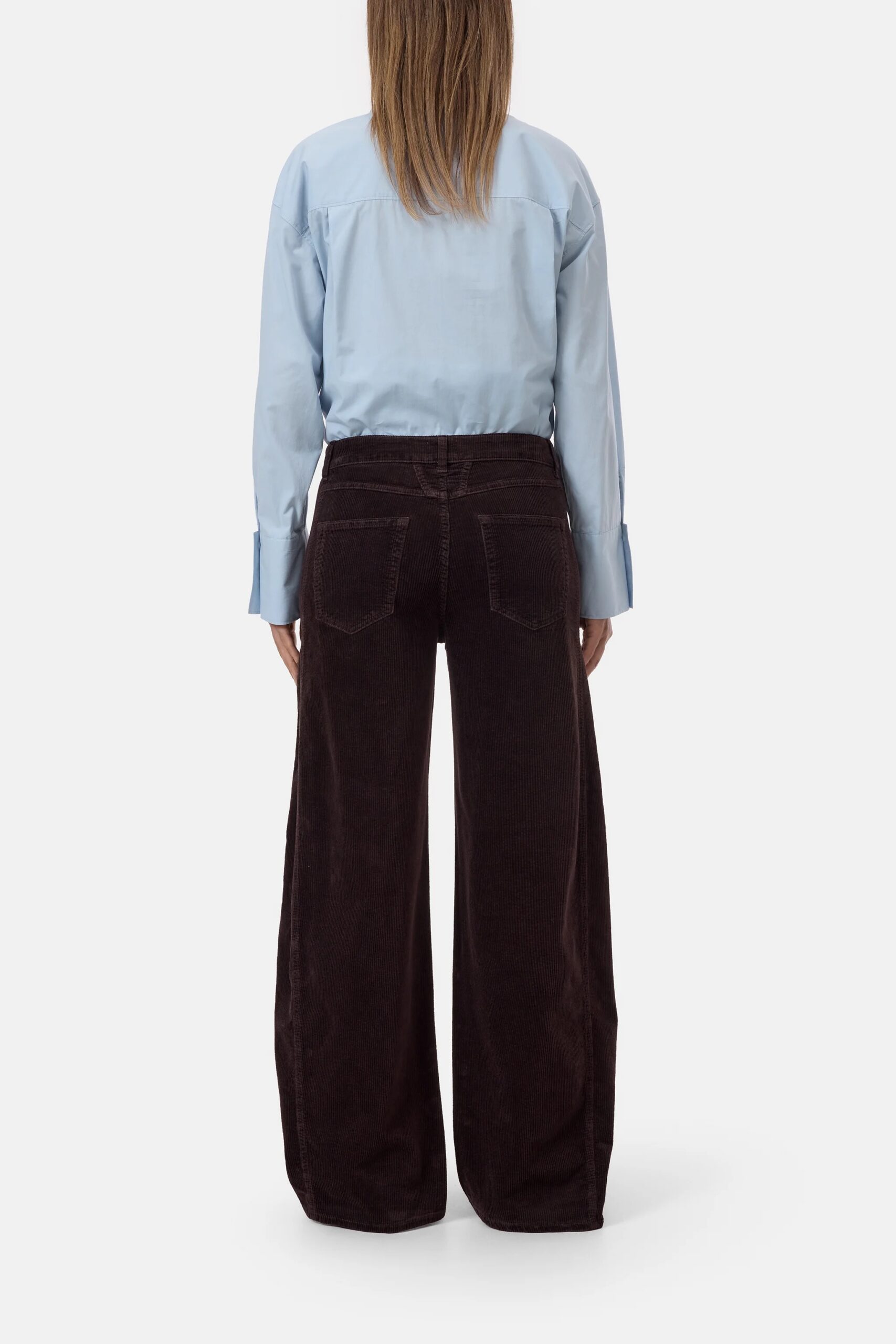 Hose TORI-X in chocolate brown CLOSED