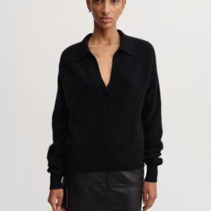 Pullover KAIA in black ALMADA LABEL