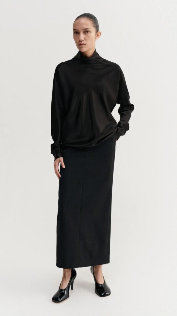 Bluse MADDY in Black ALMADA LABEL