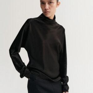 Bluse MADDY in Black ALMADA LABEL