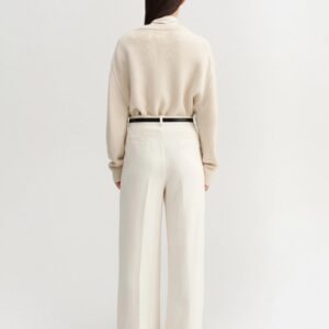 Pullover YARA V-Neck in Vanilla ALMADA LABEL