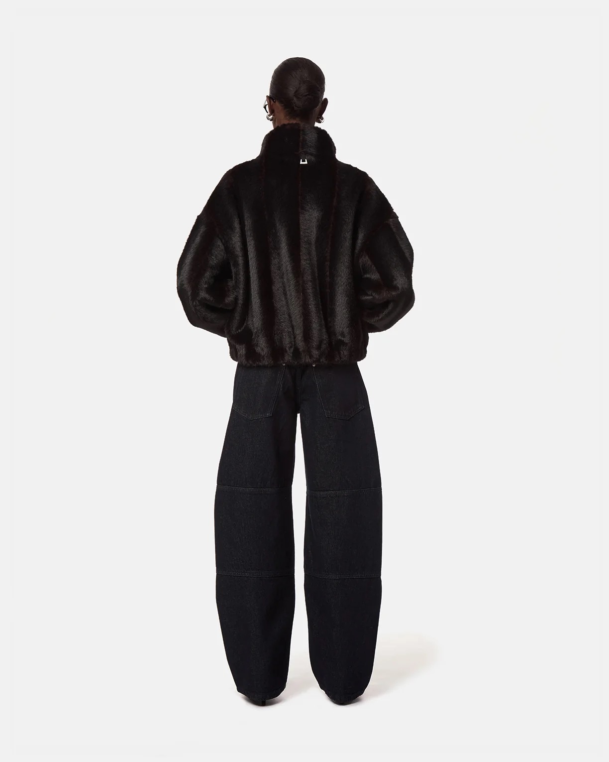 Jacke IRIS in schwarz braun APPARIS