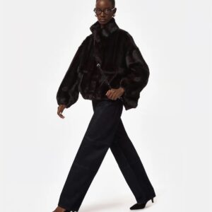 Jacke IRIS in schwarz braun APPARIS