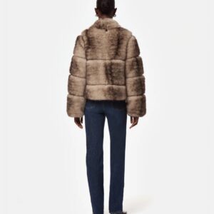 Jacke SAI MINK in grey mink APPARIS