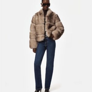 Jacke SAI MINK in grey mink APPARIS