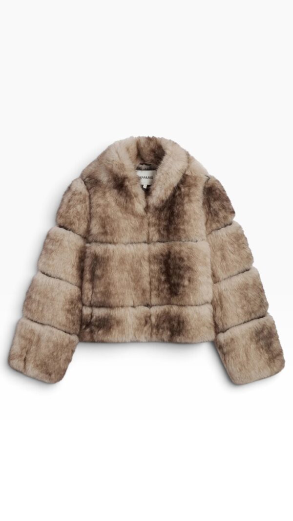 Jacke SAI MINK in grey mink APPARIS