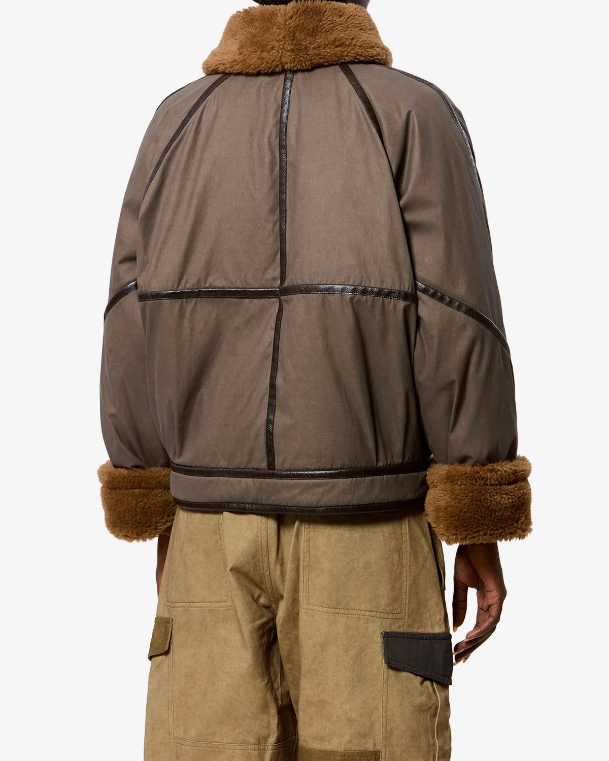 Jacke OLINKA in braun ISABEL MARANT