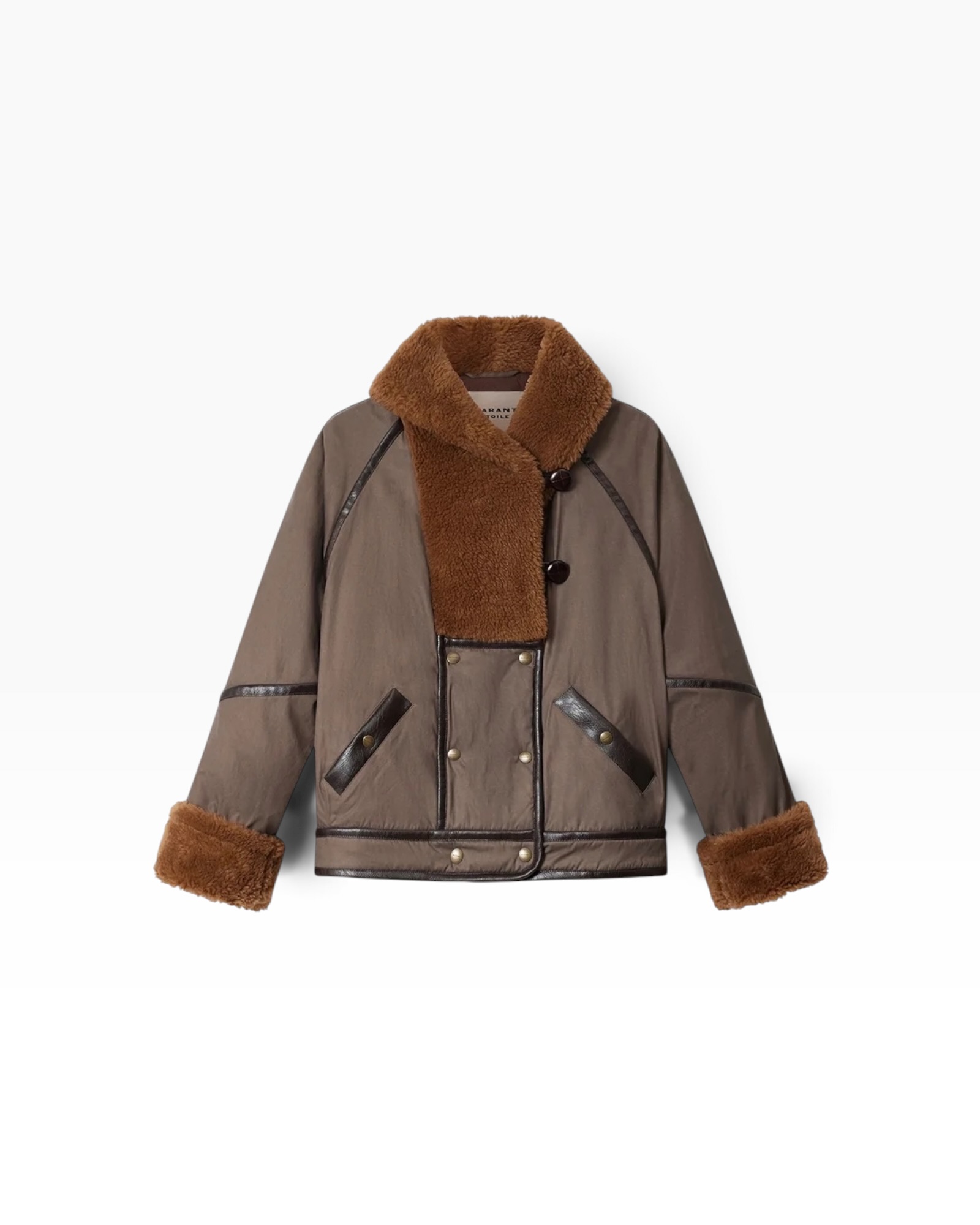 Jacke OLINKA in braun ISABEL MARANT