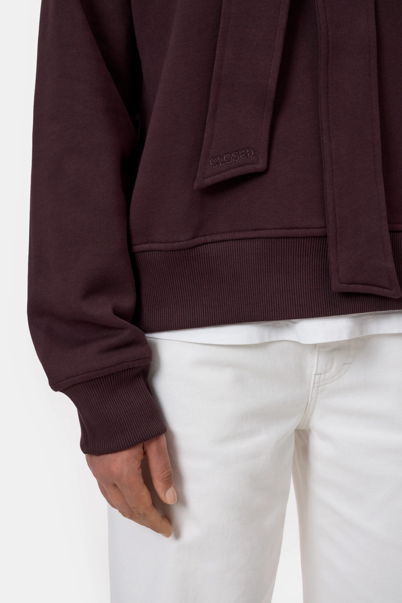 Hoodie in Chocolate brown