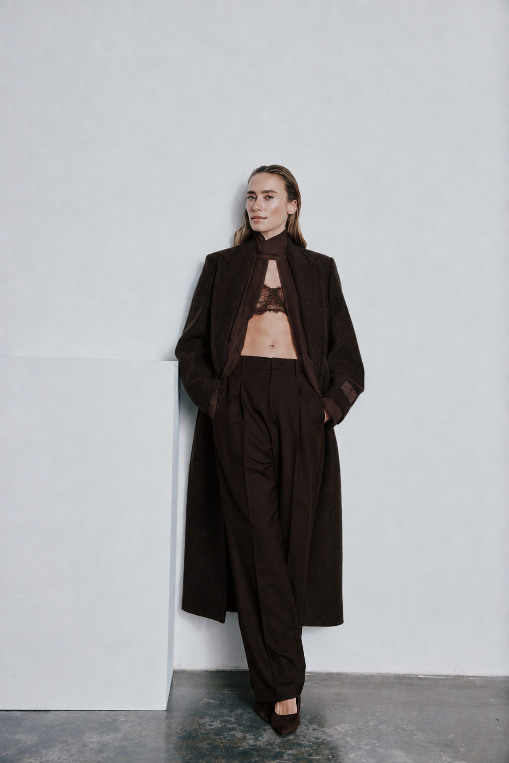 Hose NOMY in blended wool mix ROSSI